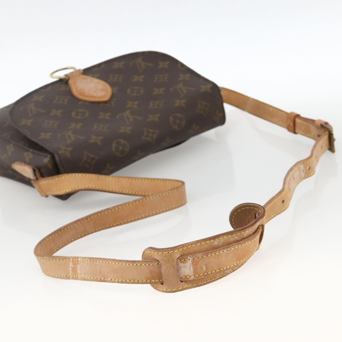 LOUIS VUITTON Monogram Saint Cloud GM Shoulder Bag M51242 LV Auth AMZ429