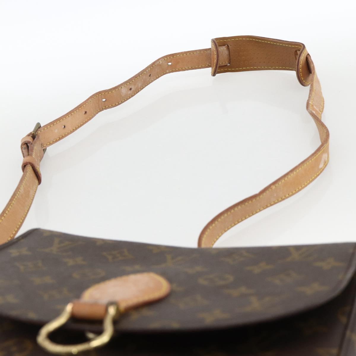 LOUIS VUITTON Monogram Saint Cloud GM Shoulder Bag M51242 LV Auth AMZ429