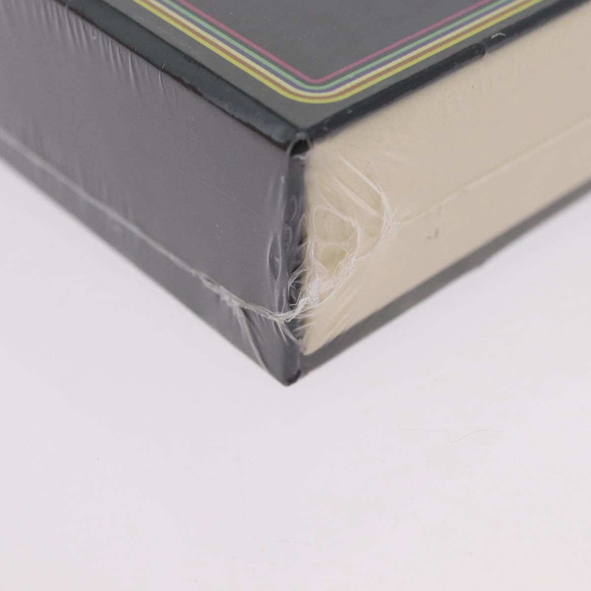 LOUIS VUITTON Multicolor Playing Cards Black White LV Auth AMZ463V