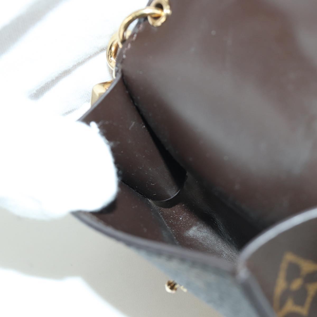 LOUIS VUITTON Monogram LV Cute Charm M01561 LV Auth AMZ464M