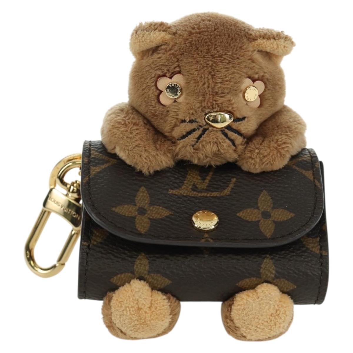 LOUIS VUITTON Monogram LV Cute Charm M01561 LV Auth AMZ464M