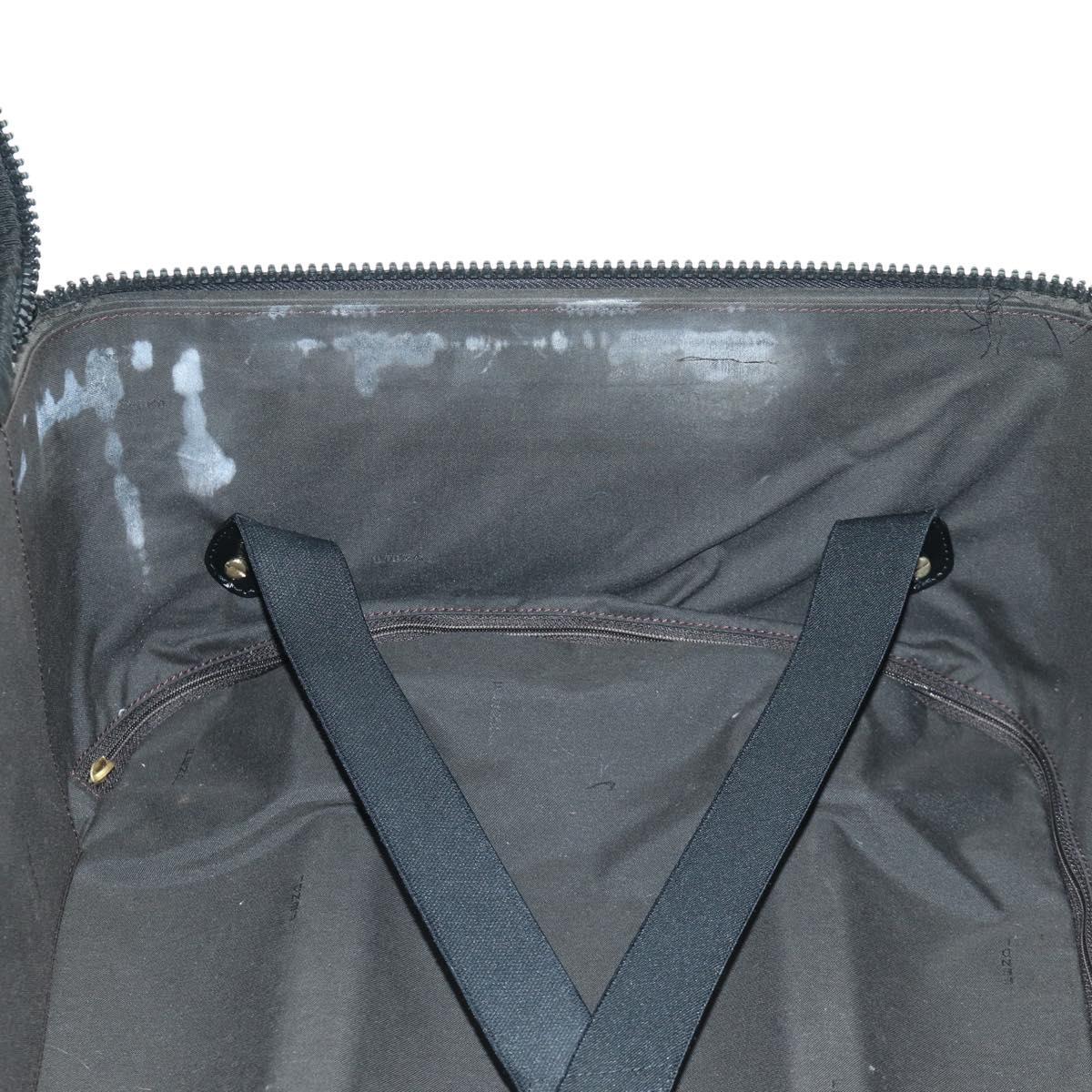 FENDI Carry Case Zucca Canvas Trunk Multicolor Gold Auth AMZ467M