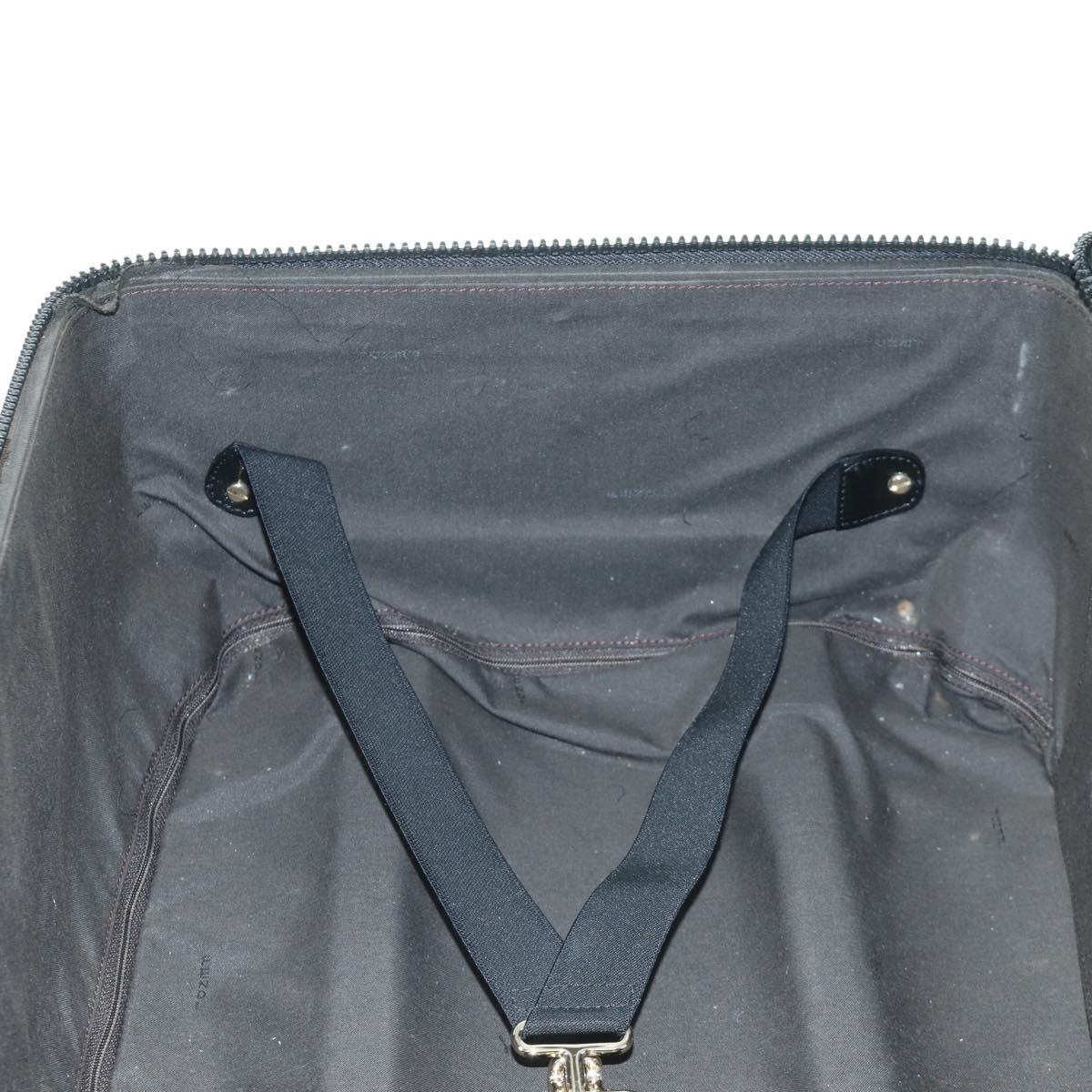 FENDI Carry Case Zucca Canvas Trunk Multicolor Gold Auth AMZ467M