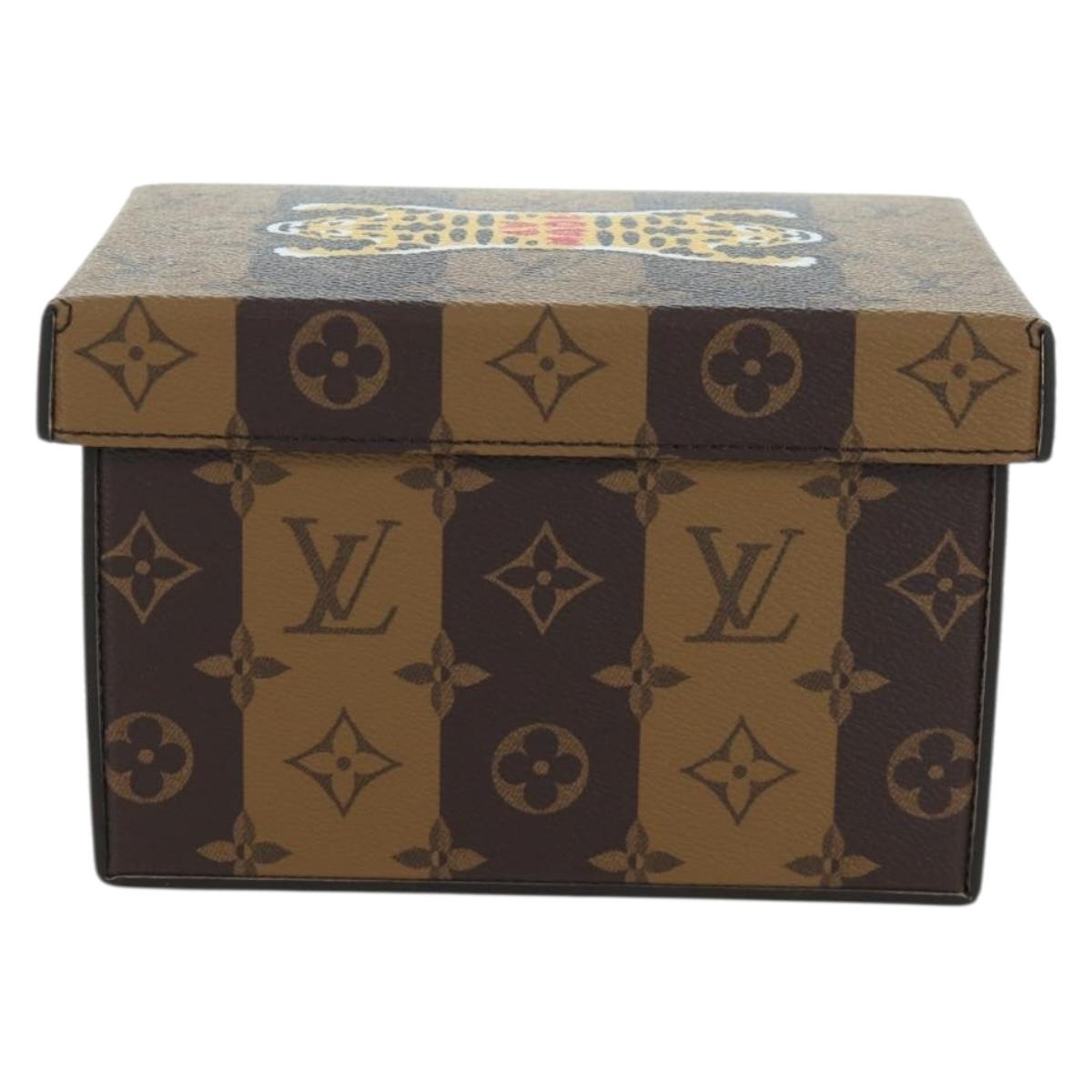 LOUIS VUITTON Monogram Box NIGO Jewelry Box GI0718 LV Auth AMZ469SM