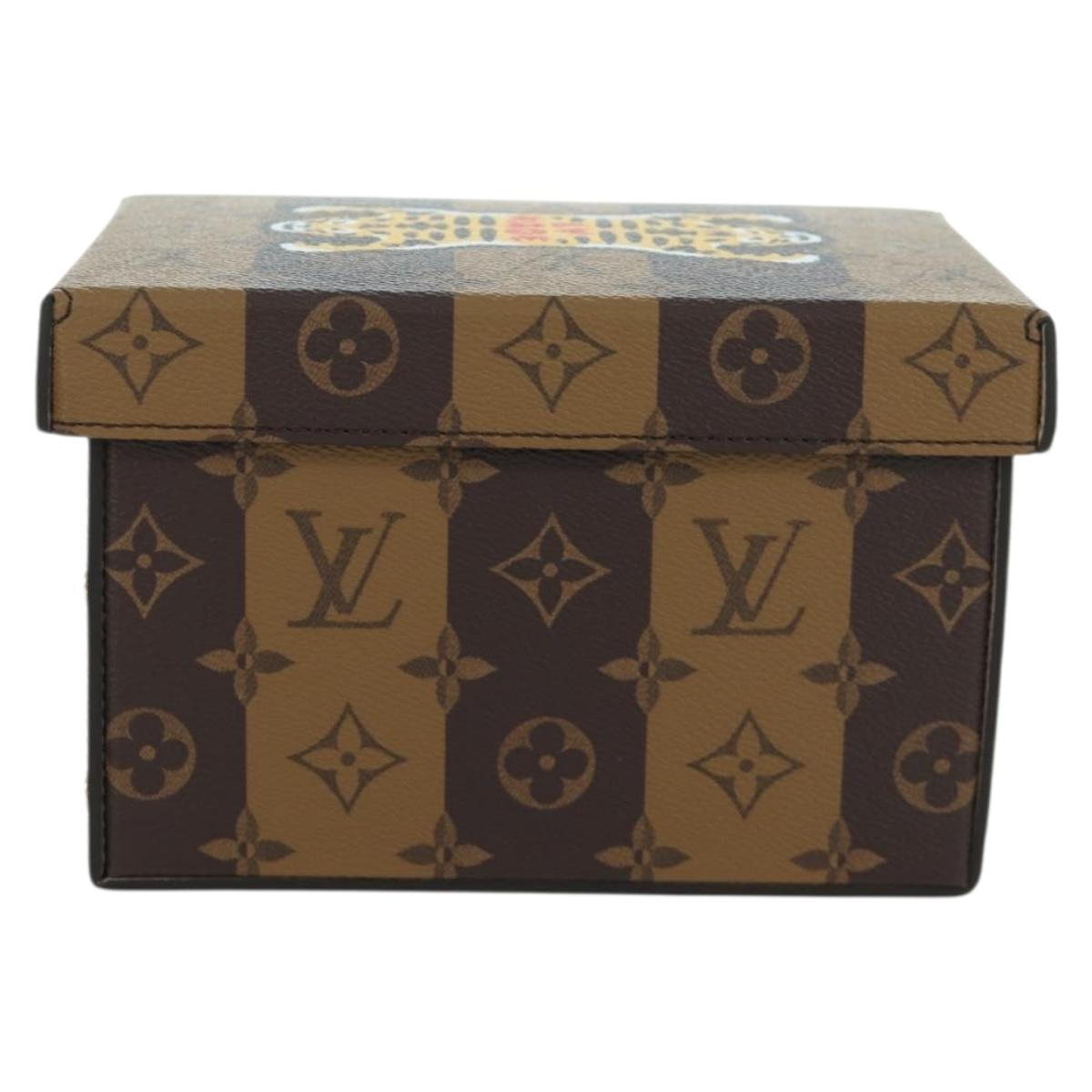 LOUIS VUITTON Monogram Box NIGO Jewelry Box GI0718 LV Auth AMZ469SM