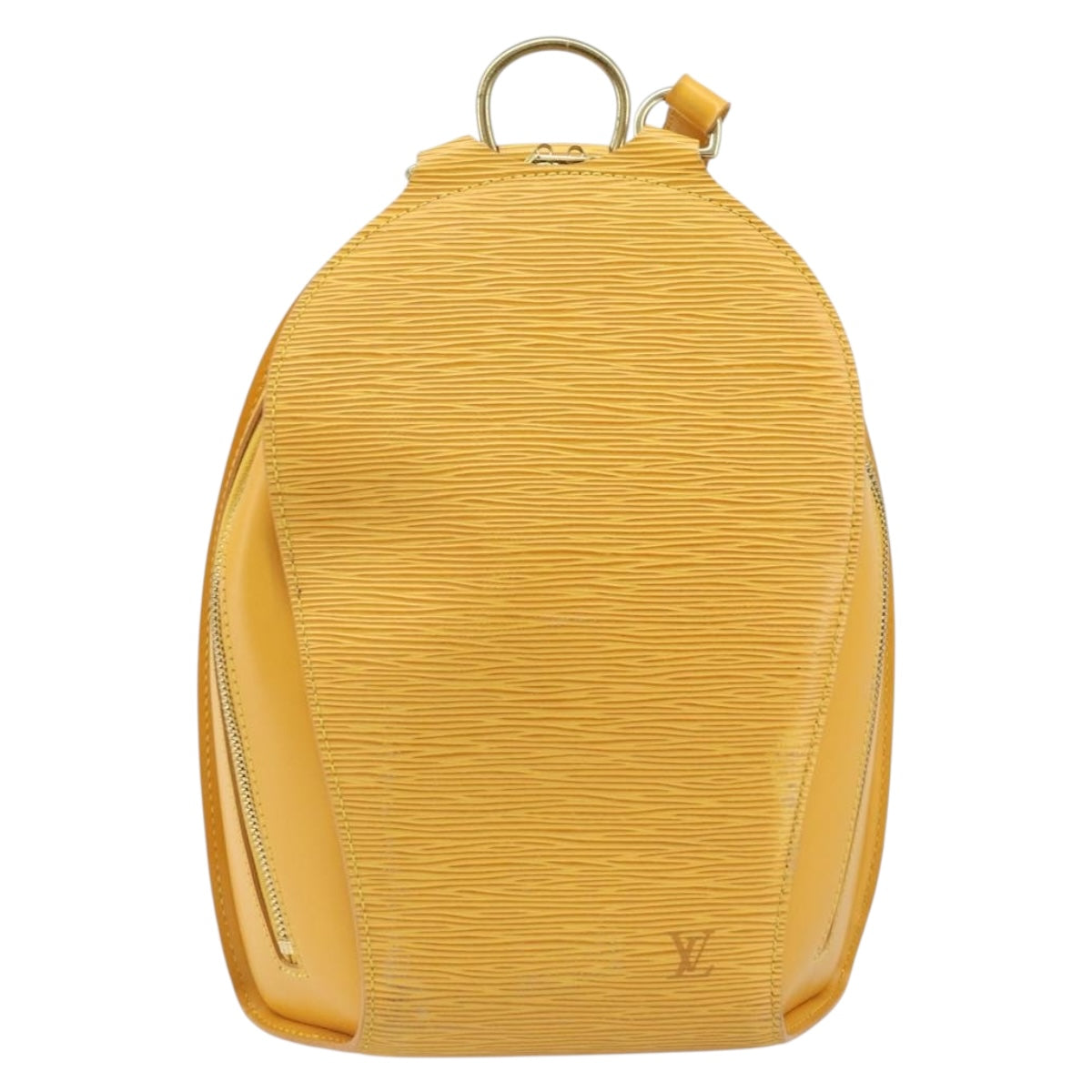 LOUIS VUITTON Epi Mabillon Backpack Yellow M52239 LV Auth AMZ512