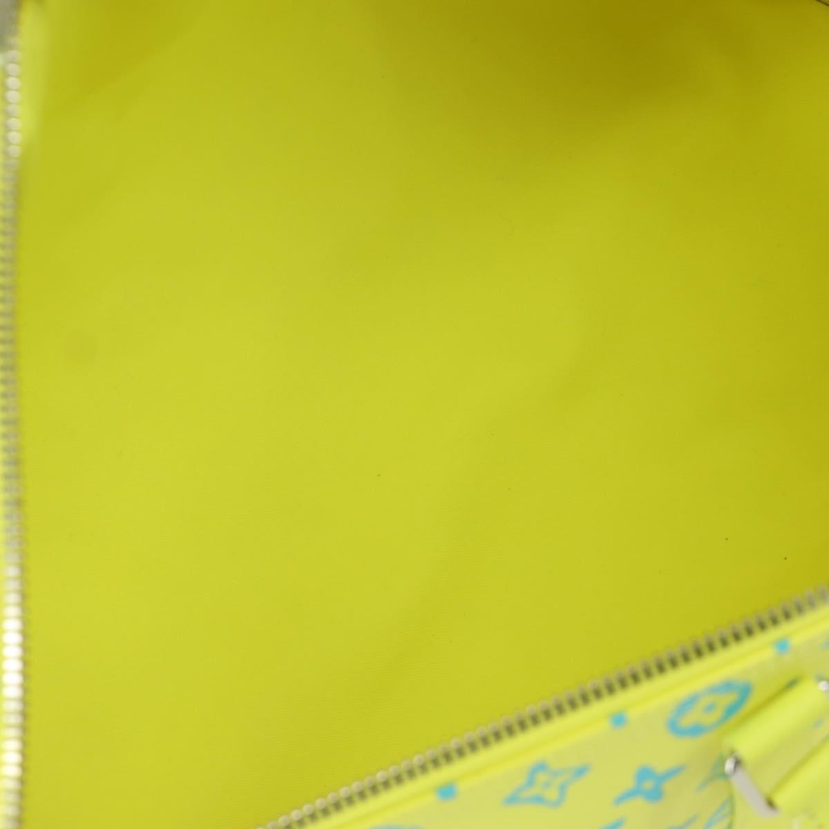 LOUIS VUITTON Playground Keepall Bandouliere 50 Bag Yellow M21869 Auth AMZ519SM