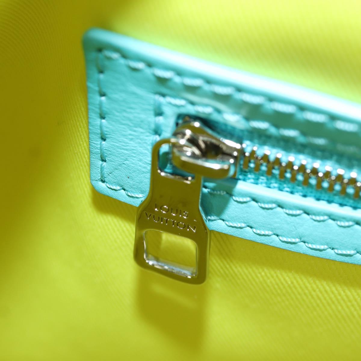 LOUIS VUITTON Playground Keepall Bandouliere 50 Bag Yellow M21869 Auth AMZ519SM