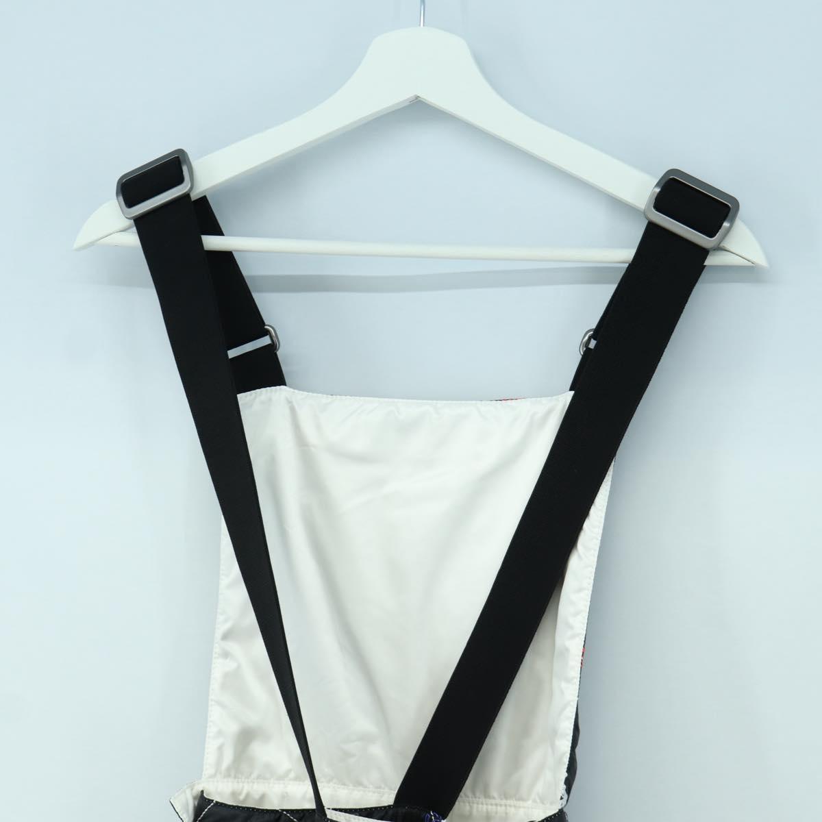 CHANEL Overall Polyester Black CC Auth AMZ550SM