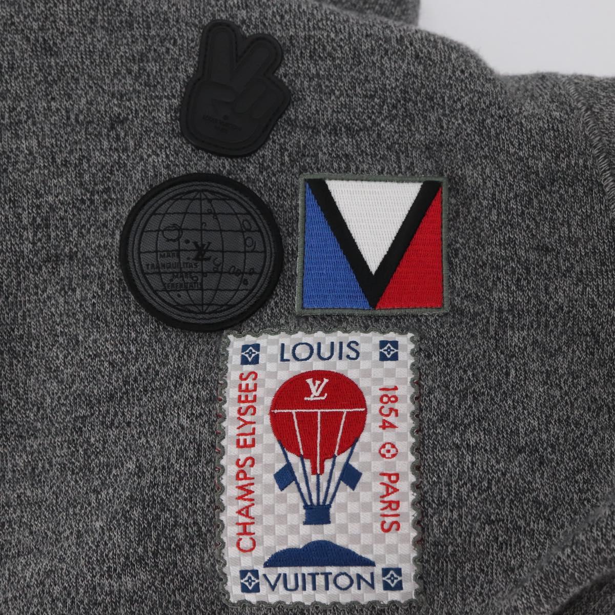 LOUIS VUITTON LV Cup Hoodie Wool Gray LV Auth AMZ553M