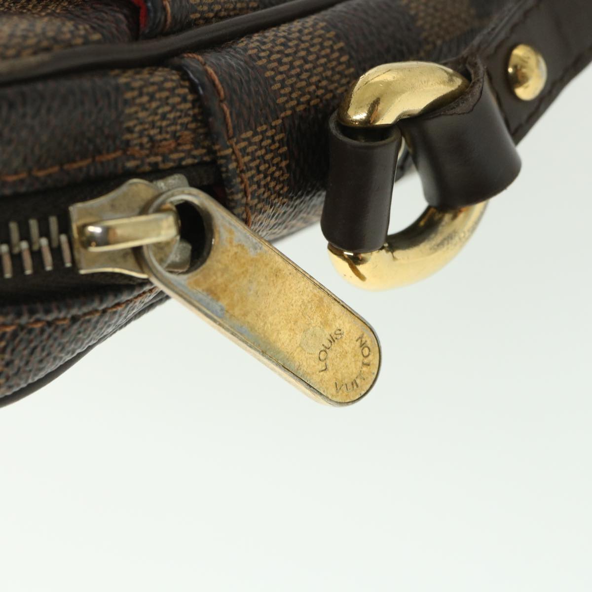 LOUIS VUITTON Damier Ebene Lift Shoulder Bag N60009 LV Auth ar10389B