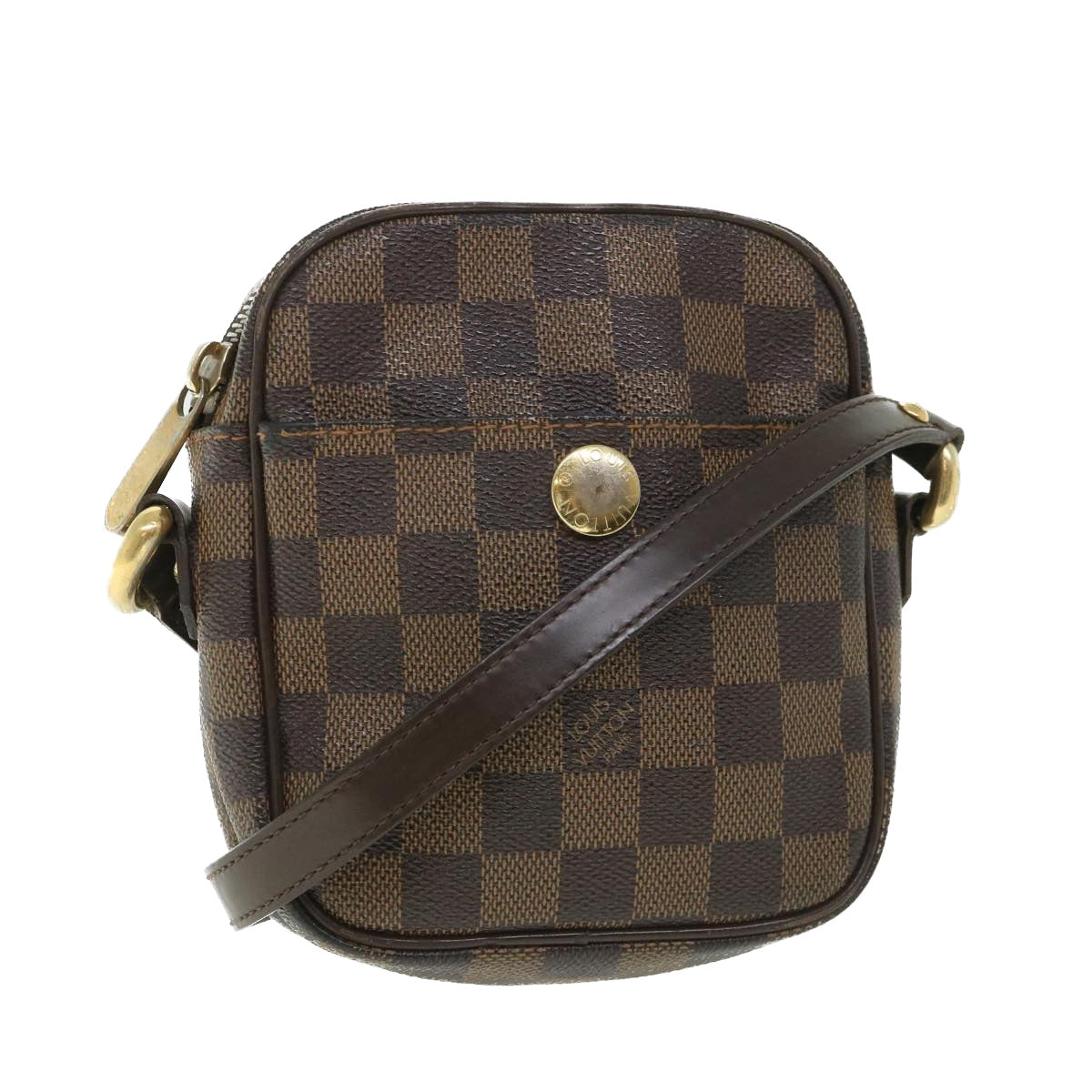 LOUIS VUITTON Damier Ebene Lift Shoulder Bag N60009 LV Auth ar10389B
