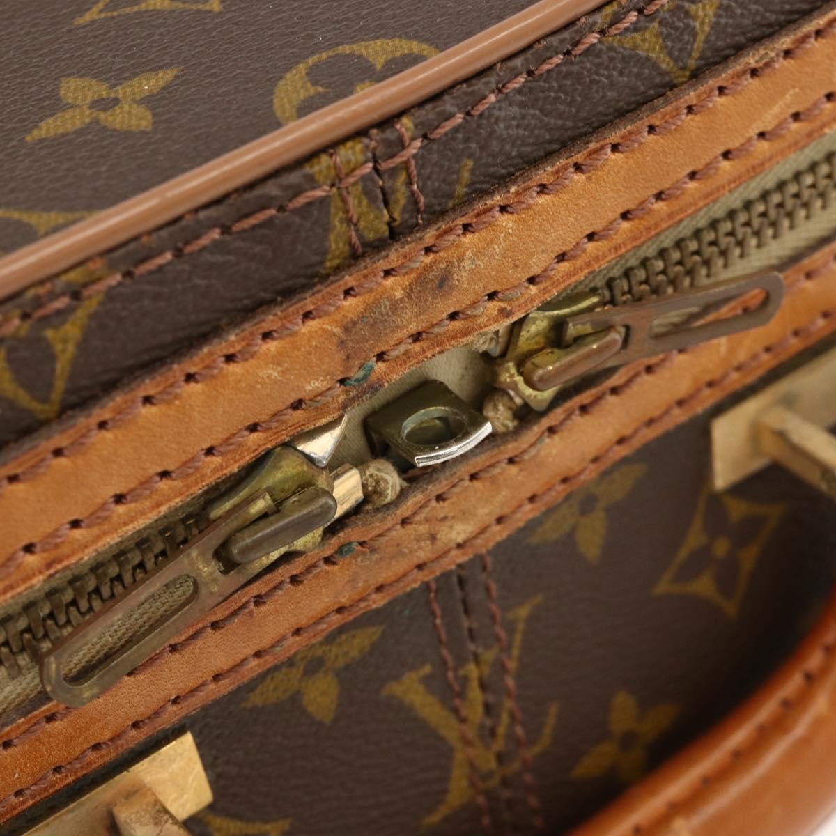 LOUIS VUITTON Monogram Tennis Case Valiz Boston Bag No.90 LV Auth ar10578B