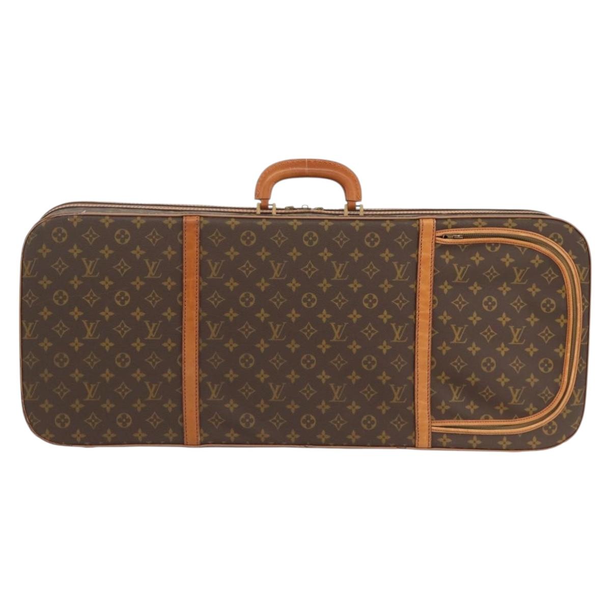 LOUIS VUITTON Monogram Tennis Case Valiz Boston Bag No.90 LV Auth ar10578B