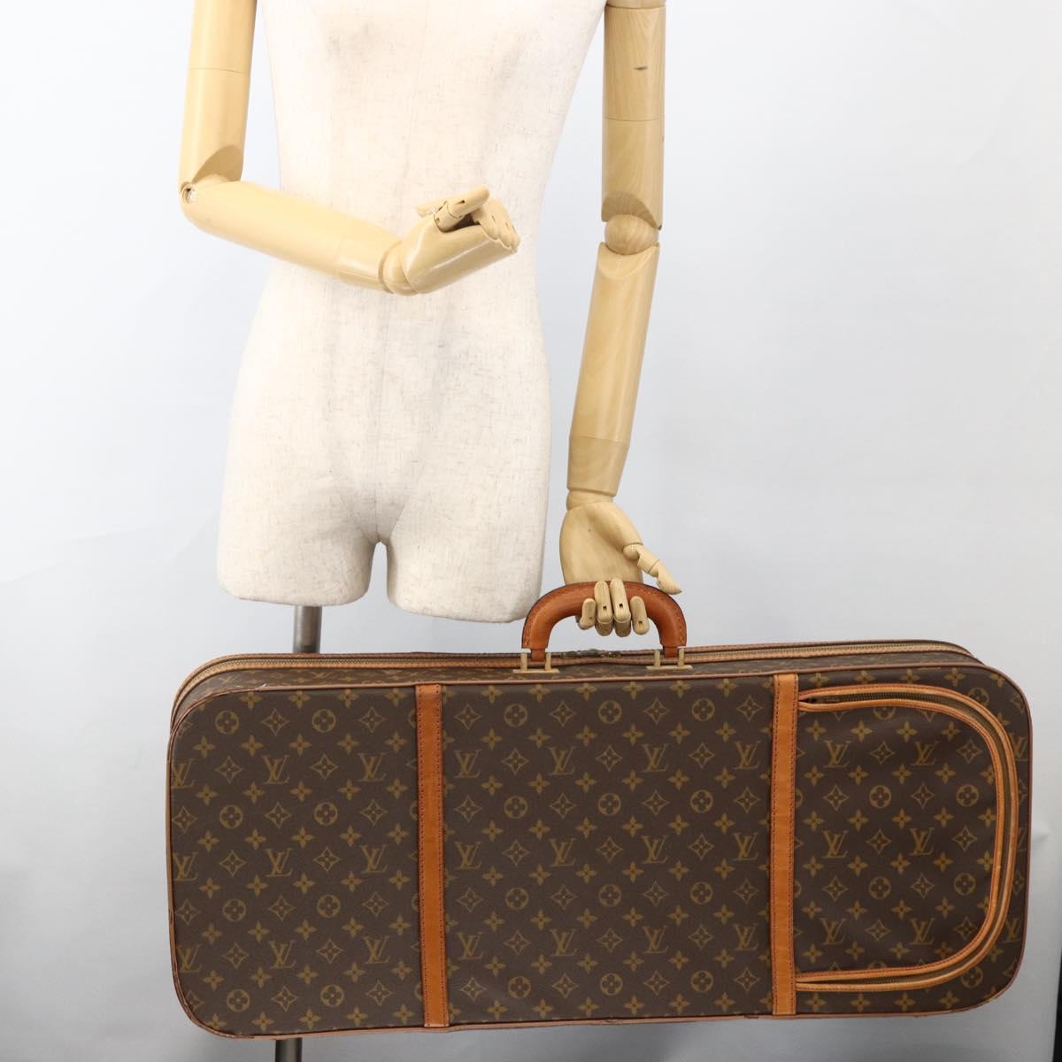 LOUIS VUITTON Monogram Tennis Case Valiz Boston Bag No.90 LV Auth ar10578B