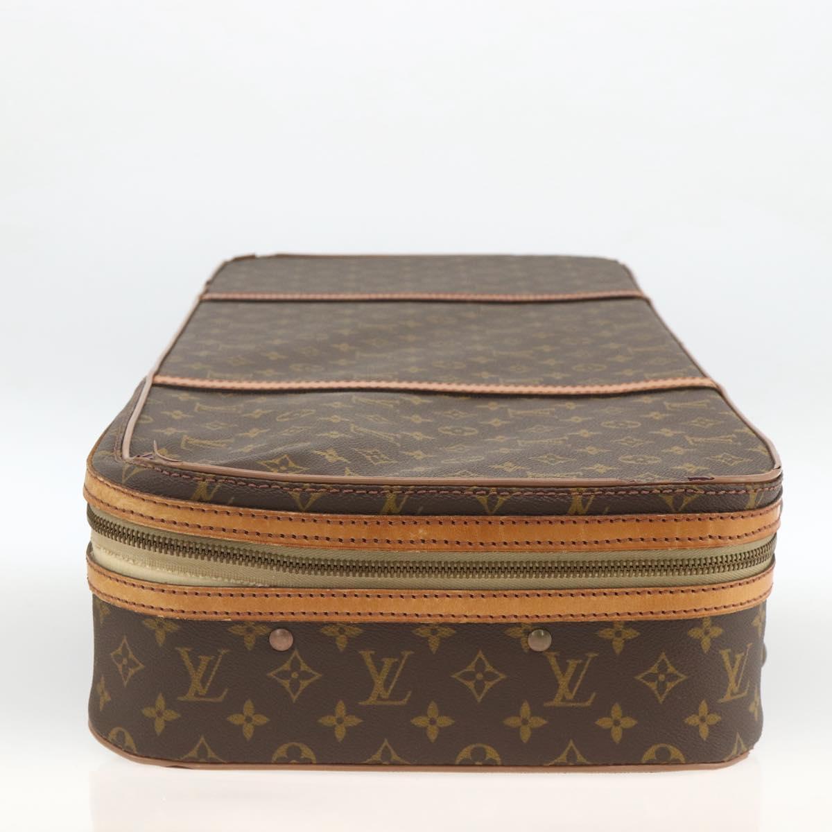 LOUIS VUITTON Monogram Tennis Case Valiz Boston Bag No.90 LV Auth ar10578B