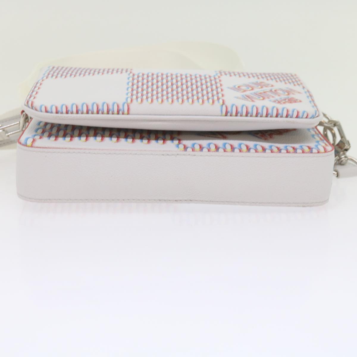 LOUIS VUITTON Damier Giant Spray Trio Messenger Bag White M20665 Auth ar11066SM