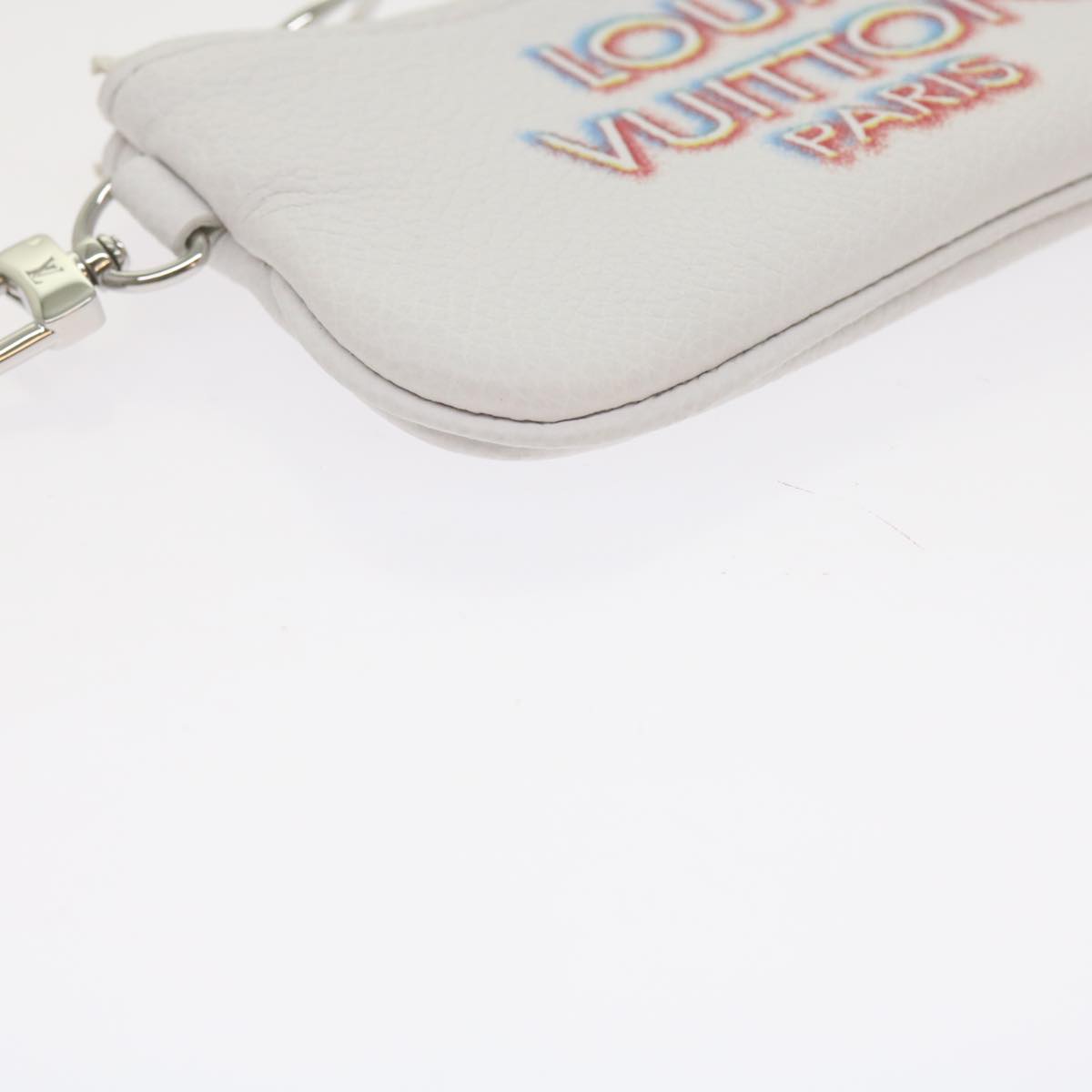 LOUIS VUITTON Damier Giant Spray Trio Messenger Bag White M20665 Auth ar11066SM