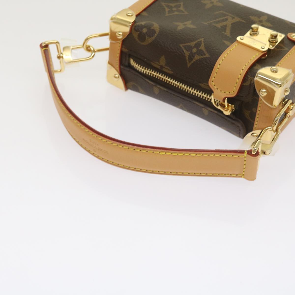 LOUIS VUITTON Monogram Pico Side Trunk Hand Bag M83018 LV Auth ar11397SM