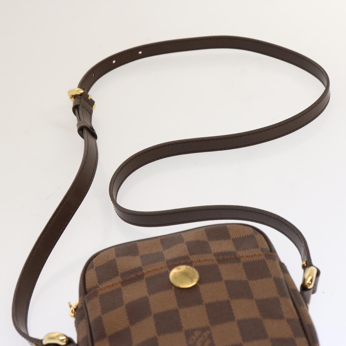 LOUIS VUITTON Damier Ebene Lift Shoulder Bag N60009 LV Auth ar11662SAV