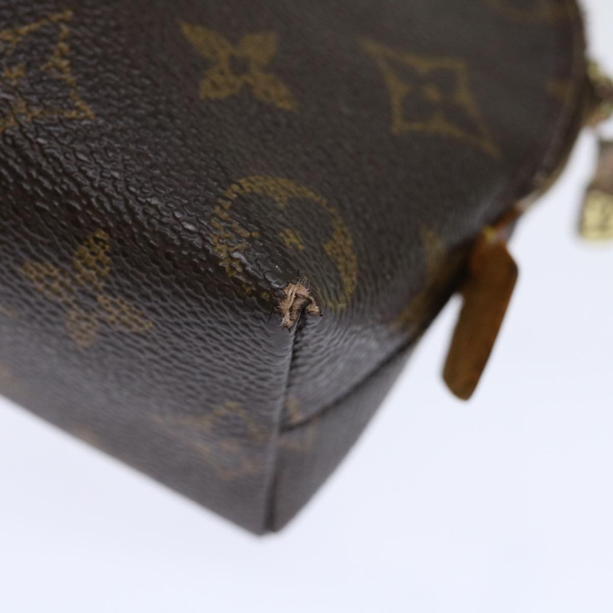 LOUIS VUITTON Monogram Pochette Cosmetic PM Cosmetic Pouch M47515 Auth ar11673