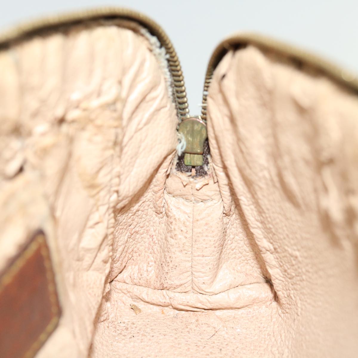 LOUIS VUITTON Monogram Pochette Cosmetic PM Cosmetic Pouch M47515 Auth ar11673