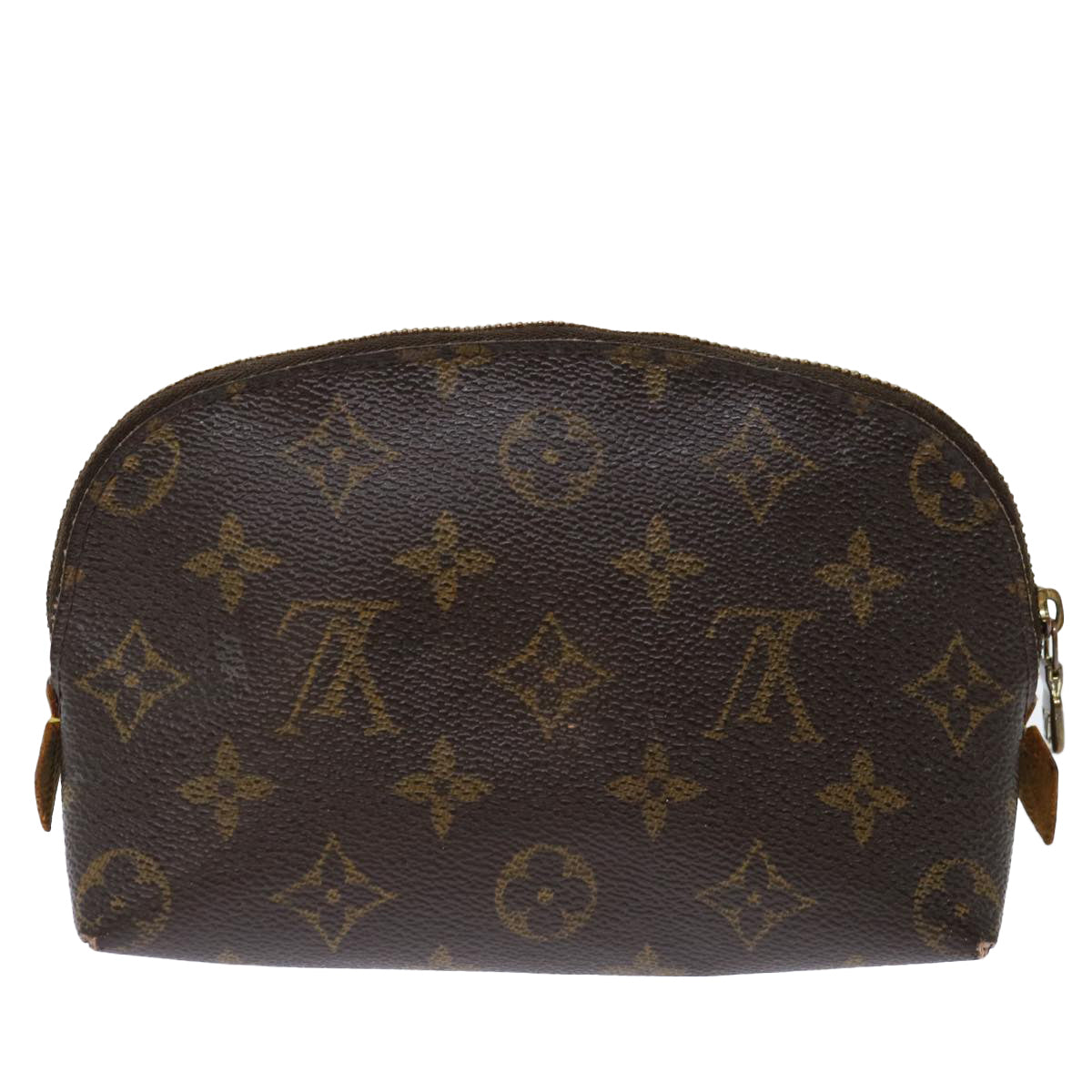 LOUIS VUITTON Monogram Pochette Cosmetic PM Cosmetic Pouch M47515 Auth ar11673