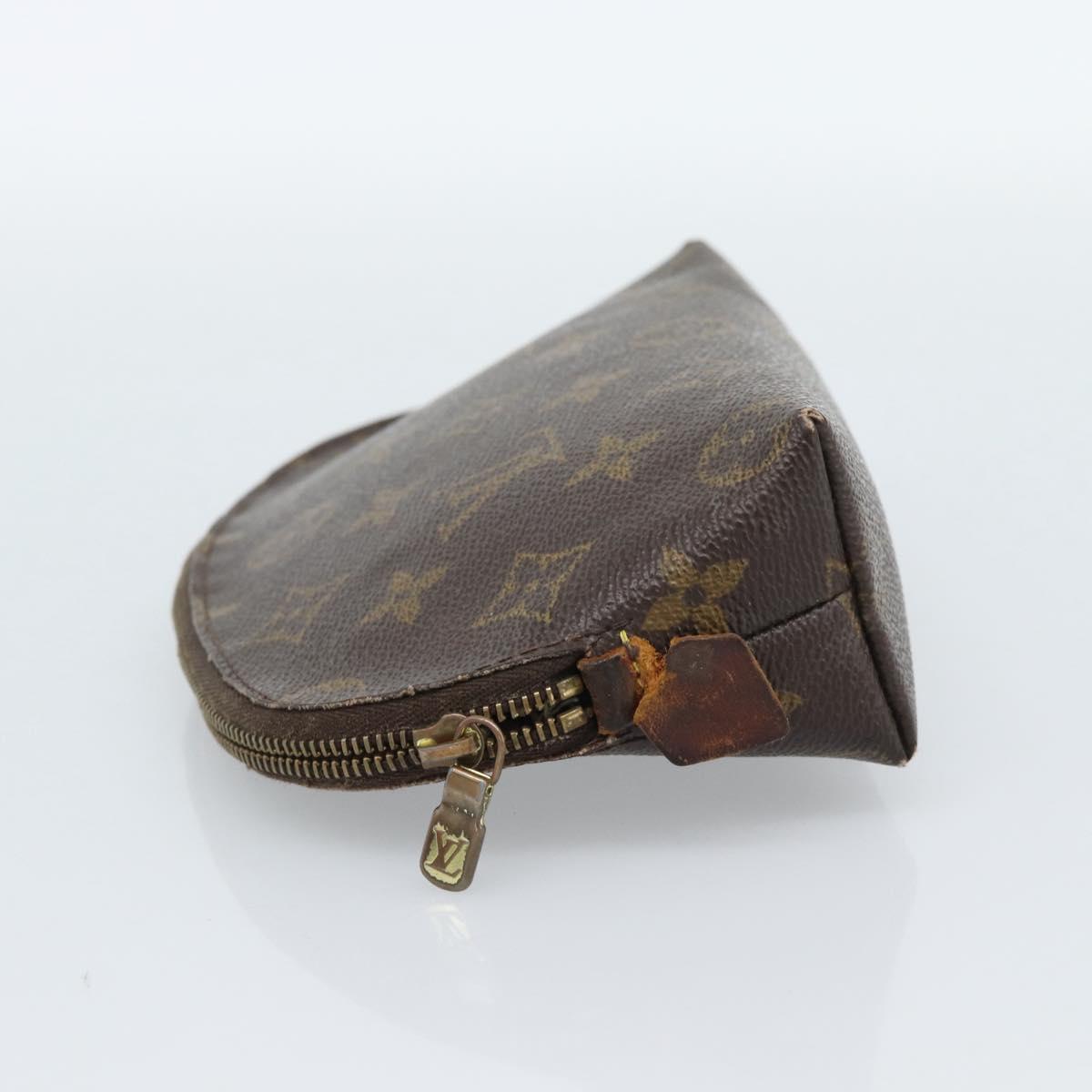 LOUIS VUITTON Monogram Pochette Cosmetic PM Cosmetic Pouch M47515 Auth ar11673