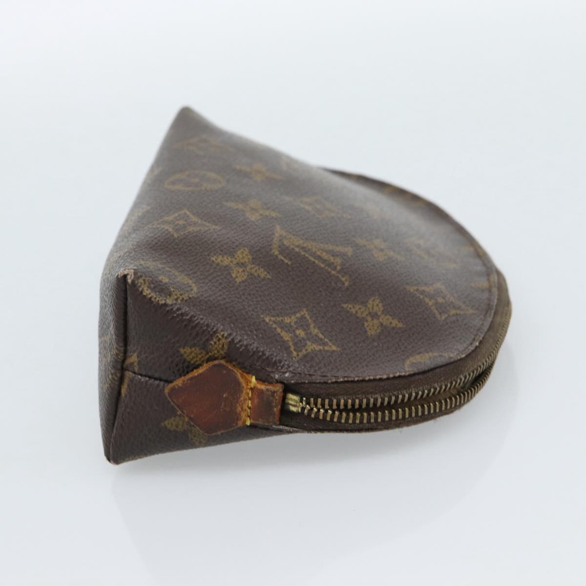 LOUIS VUITTON Monogram Pochette Cosmetic PM Cosmetic Pouch M47515 Auth ar11673