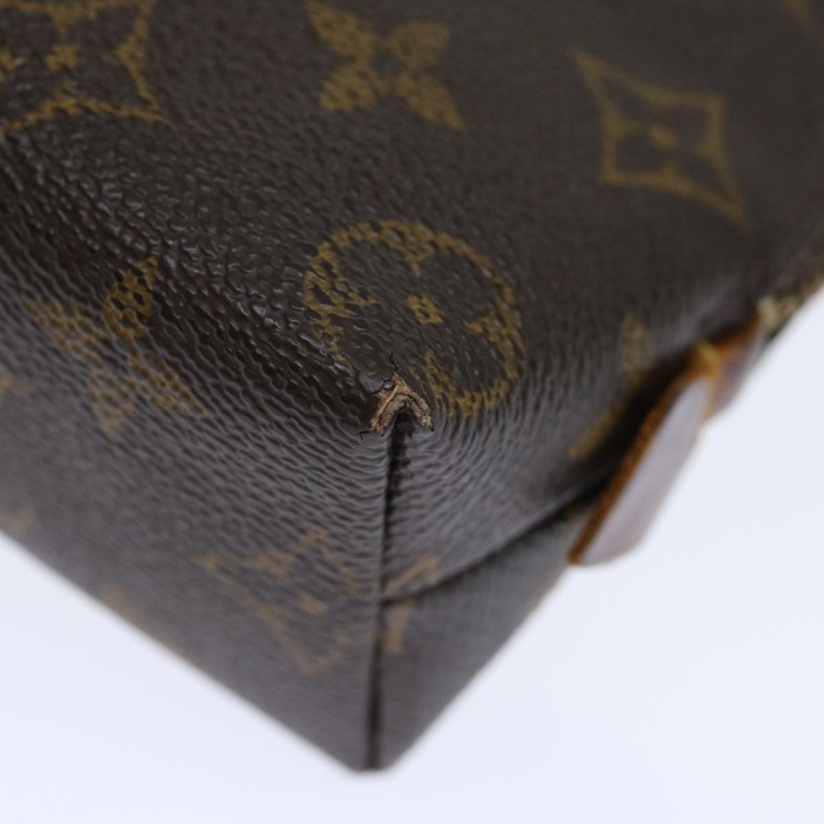 LOUIS VUITTON Monogram Pochette Cosmetic PM Cosmetic Pouch M47515 Auth ar11673