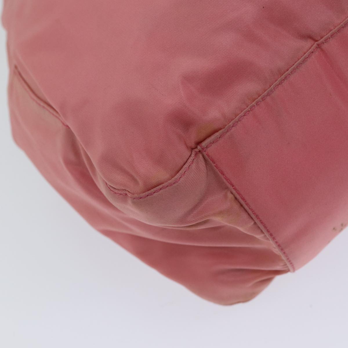 PRADA Shoulder Bag Nylon Pink Auth ar11700