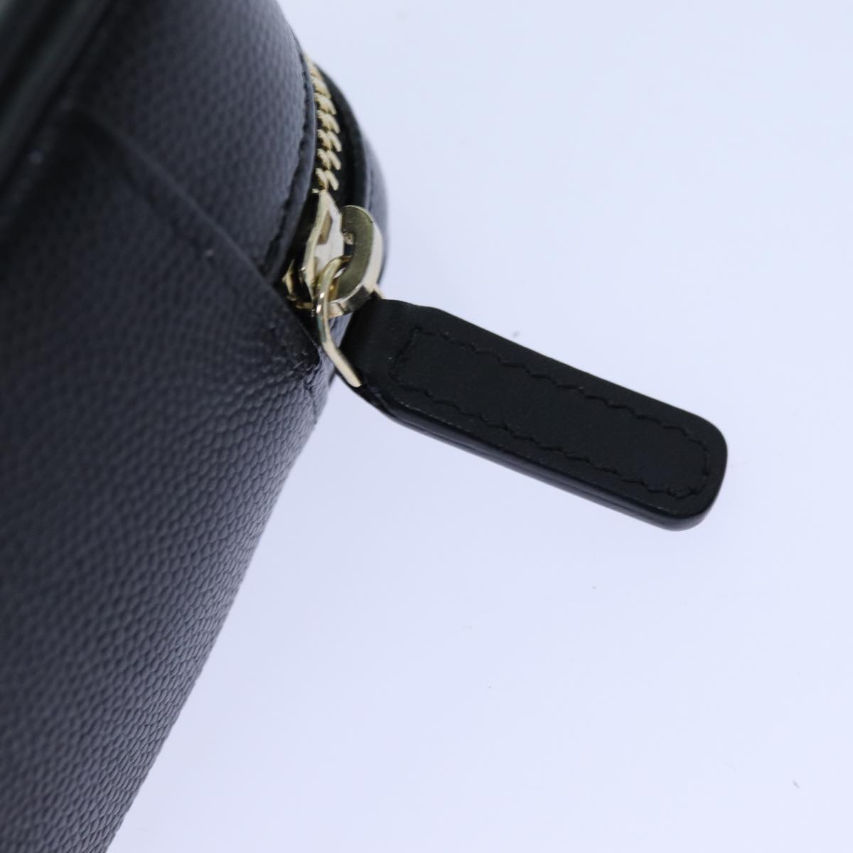 CHANEL Chain CC Figly Mini Shoulder Bag Calf Skin Black A84452 CC Auth ar11762SAV