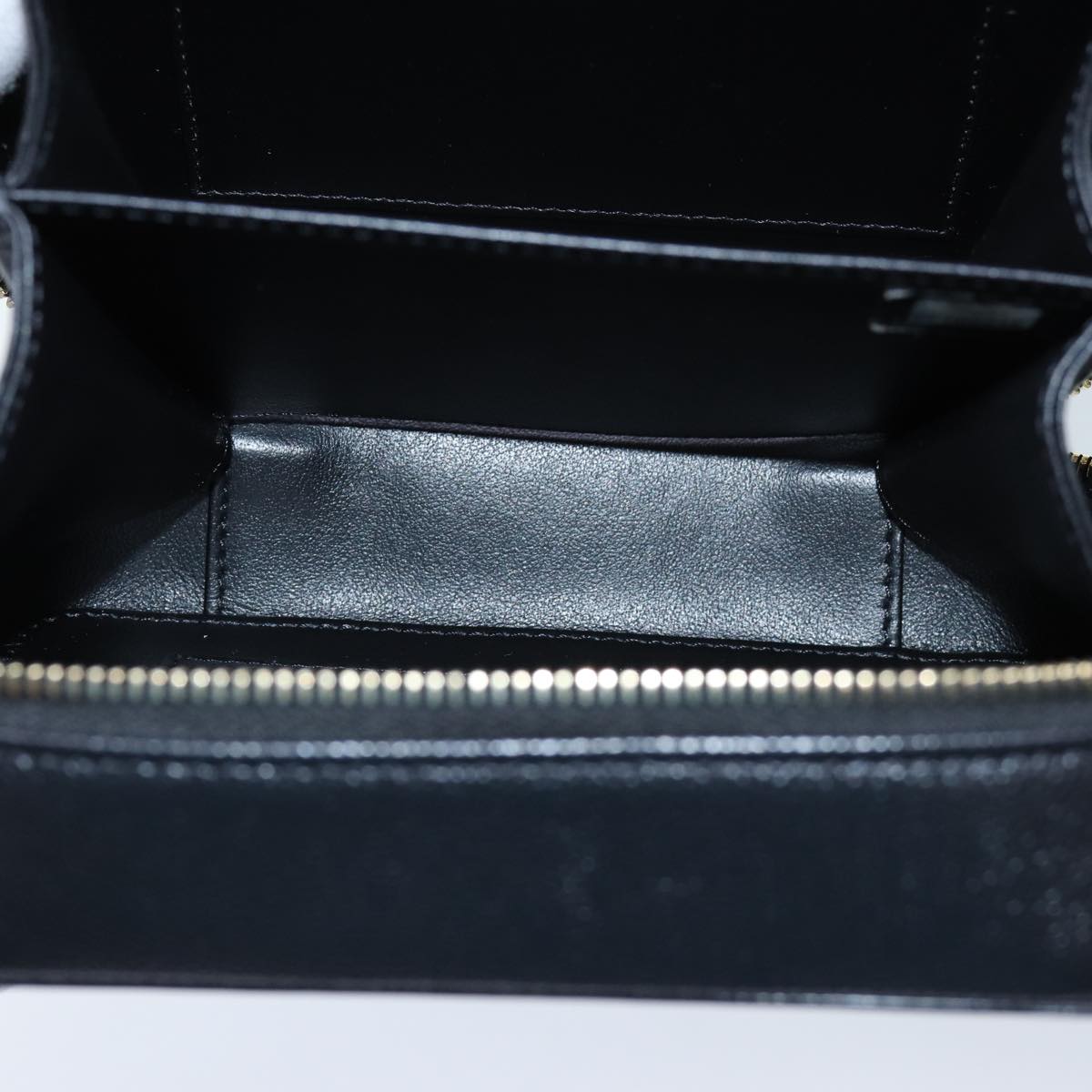 CHANEL Chain CC Figly Mini Shoulder Bag Calf Skin Black A84452 CC Auth ar11762SAV