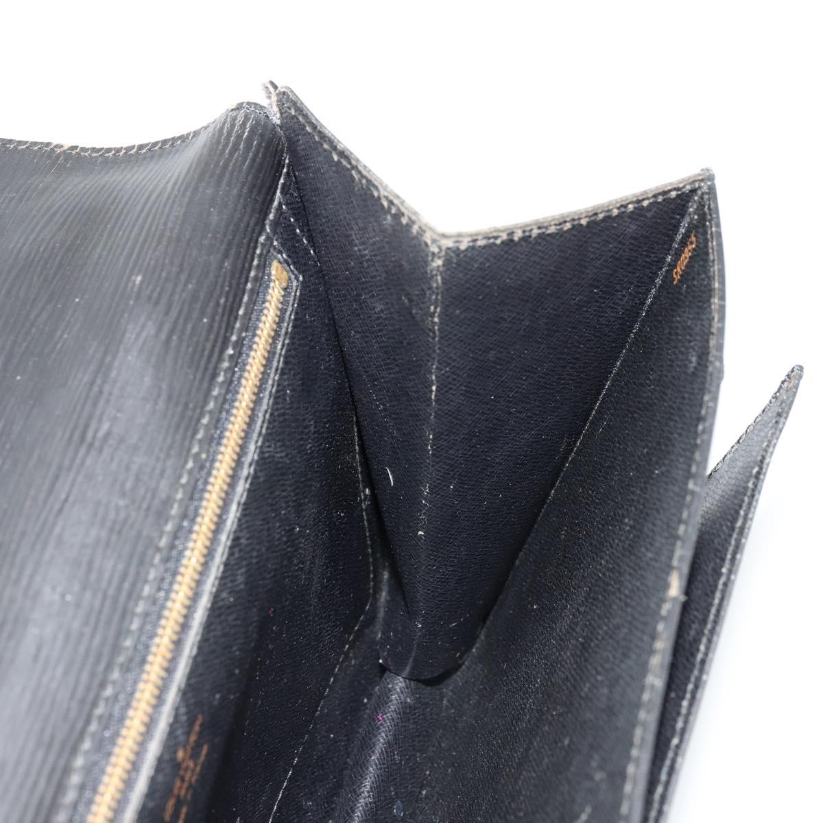LOUIS VUITTON Epi Monceau 28 Hand Bag Black M52122 LV Auth ar11841