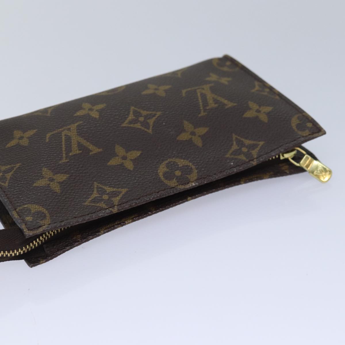 LOUIS VUITTON Monogram Bucket PM Pouch Accessory Pouch LV Auth ar12248