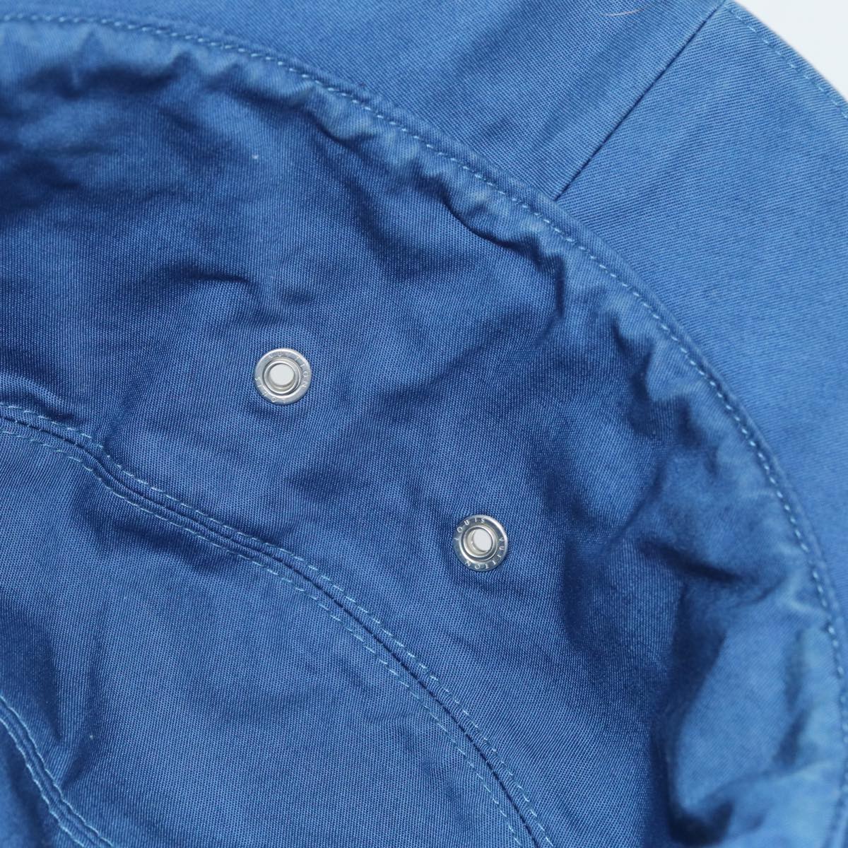 LOUIS VUITTON Monogram Hat Cotton Denim Blue M78772 LV Auth ar12250