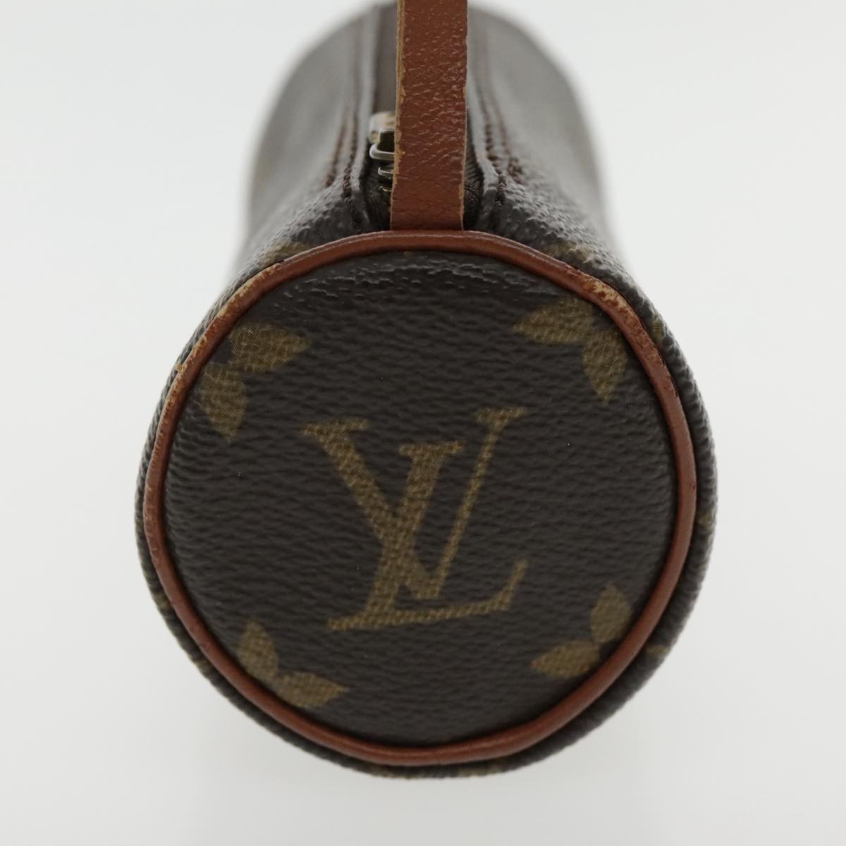 LOUIS VUITTON Monogram Papillon Pouch LV Auth ar12627