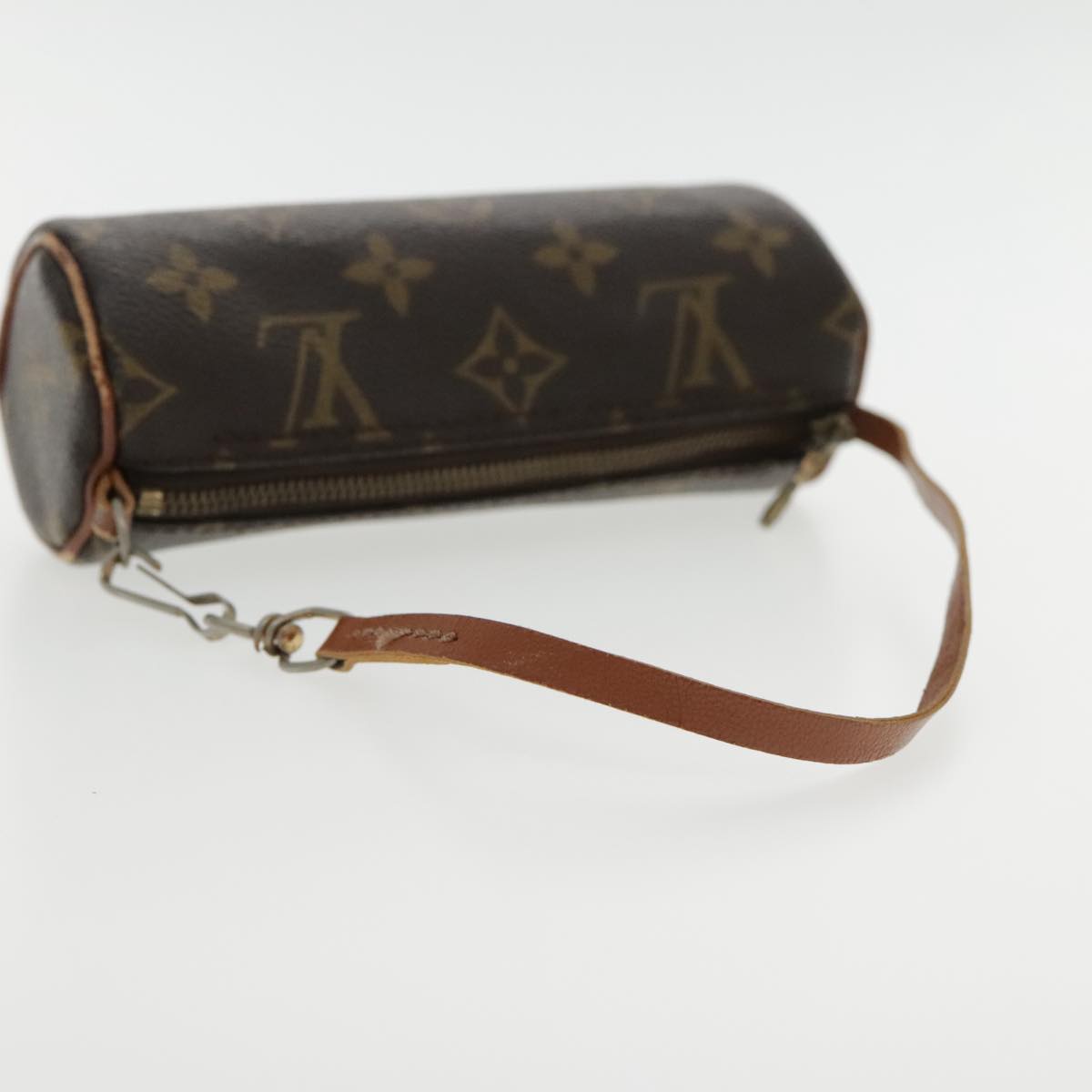 LOUIS VUITTON Monogram Papillon Pouch LV Auth ar12627