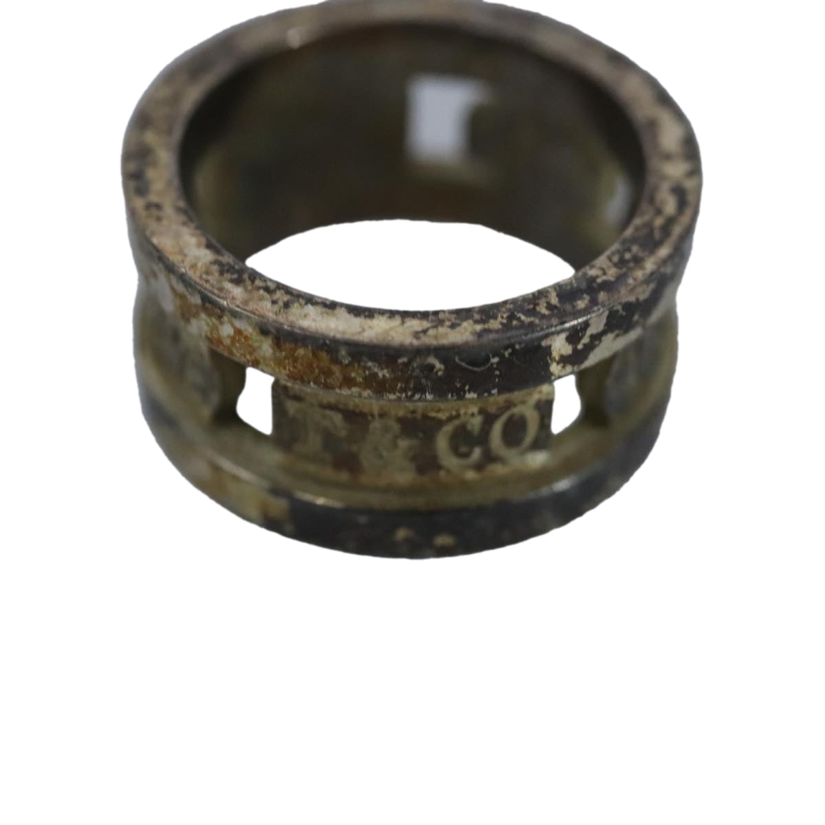 TIFFANY&Co. Element Ring Ag925 Silver Auth ar12754