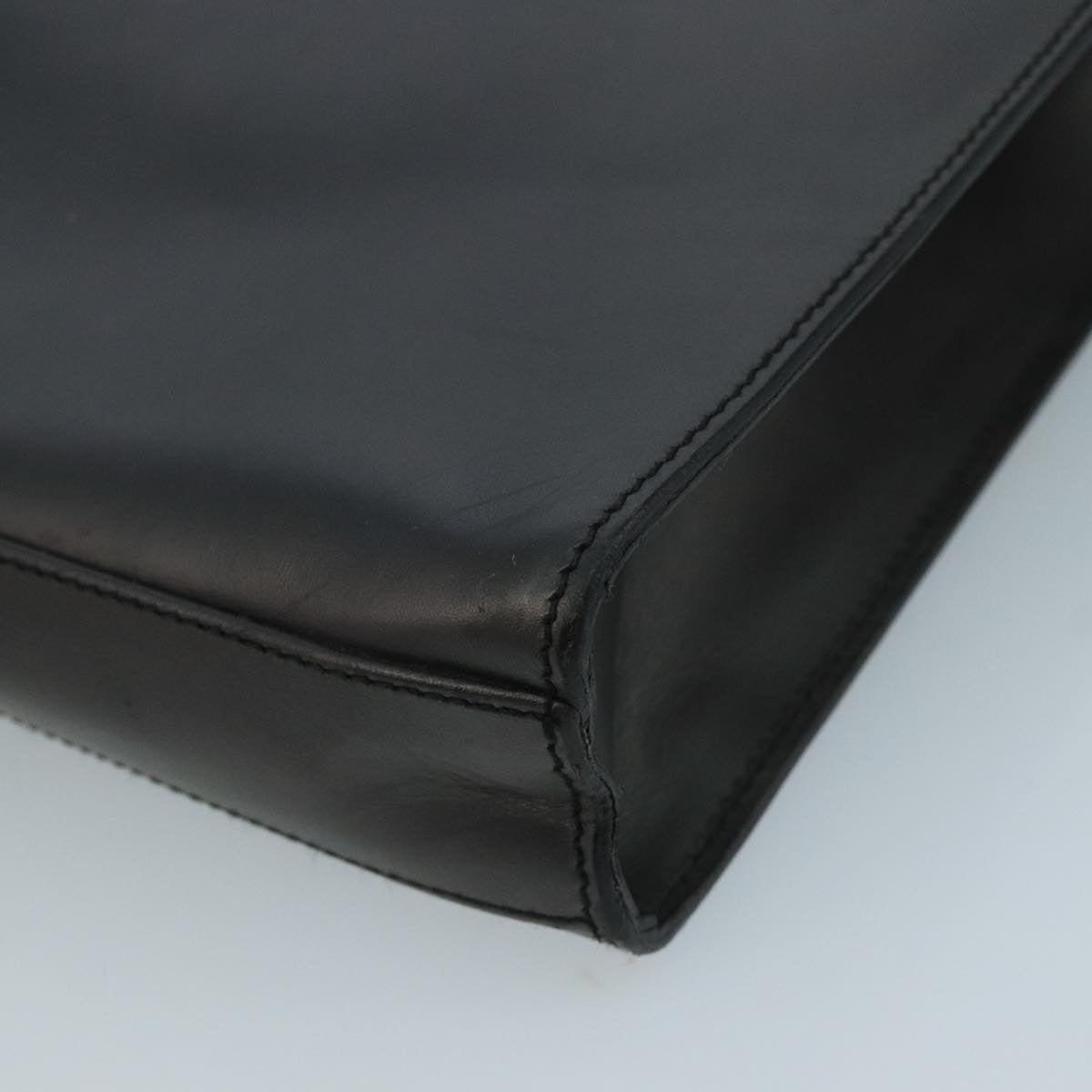 GUCCI Shoulder Bag Leather Black 001 2058 1855 6 Auth ar12800