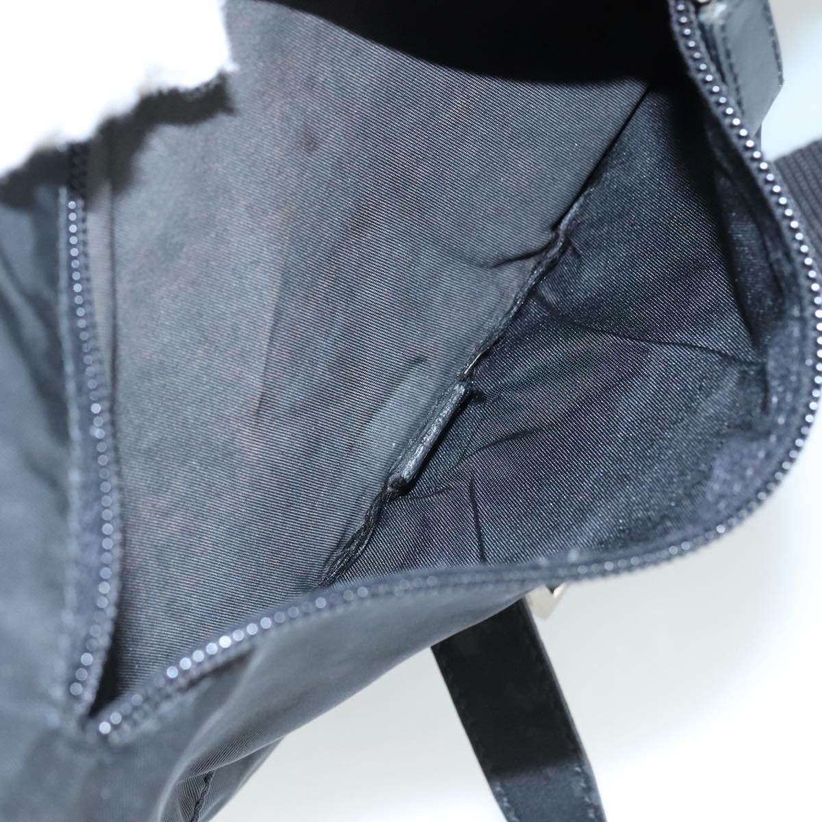 PRADA Shoulder Bag Nylon Black Auth ar13035