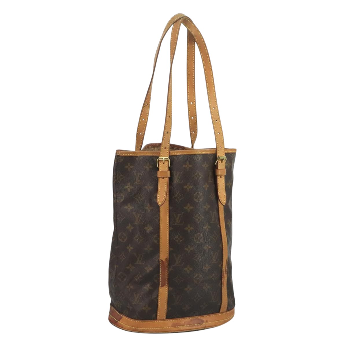 LOUIS VUITTON Monogram Bucket GM Shoulder Bag M42236 LV Auth ar13103