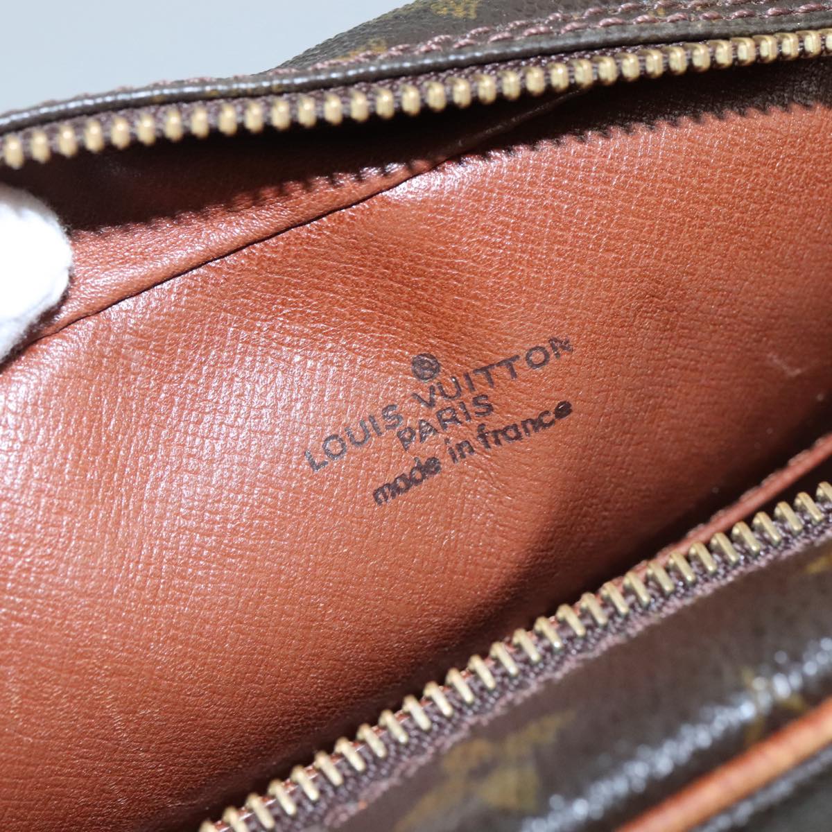 LOUIS VUITTON Monogram Compiegne 28 Clutch Bag M51845 LV Auth ar13177