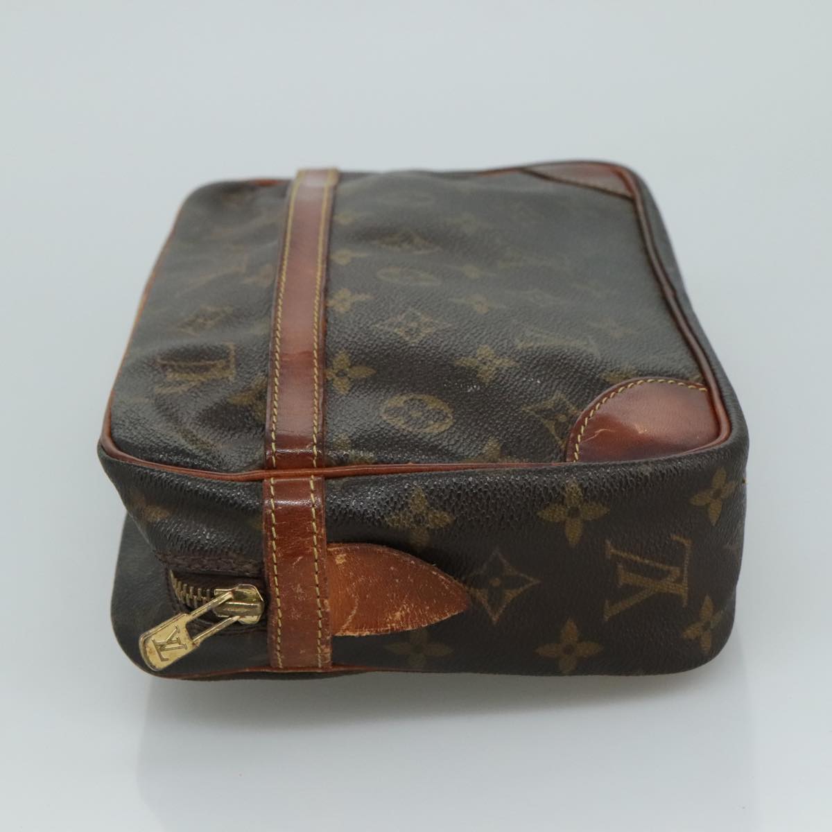 LOUIS VUITTON Monogram Compiegne 28 Clutch Bag M51845 LV Auth ar13177