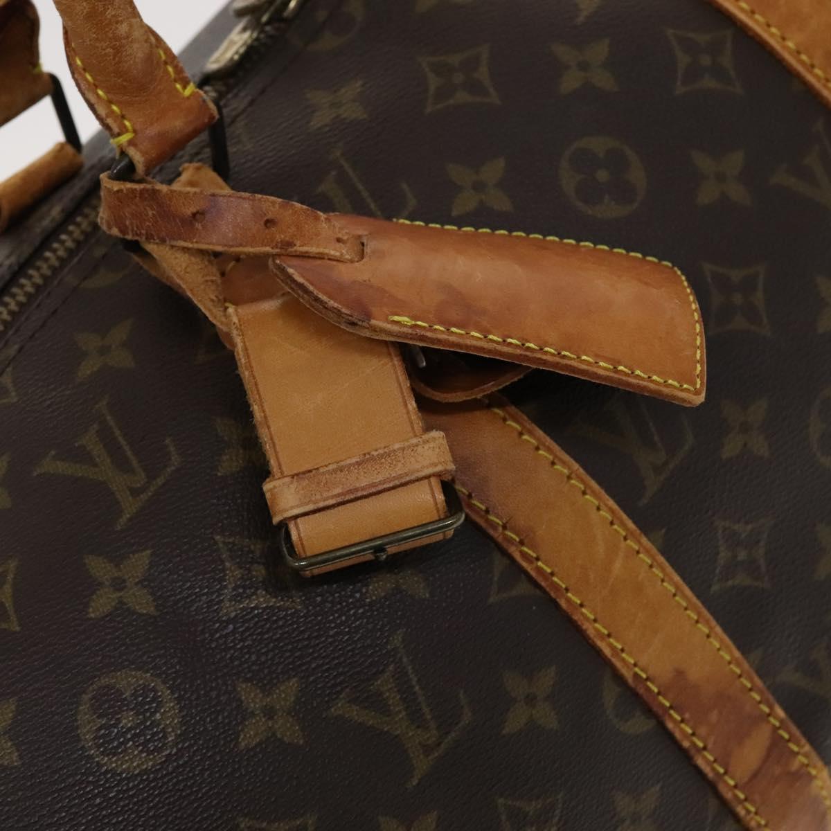 LOUIS VUITTON Monogram Keepall 50 Boston Bag M41426 LV Auth ar13214