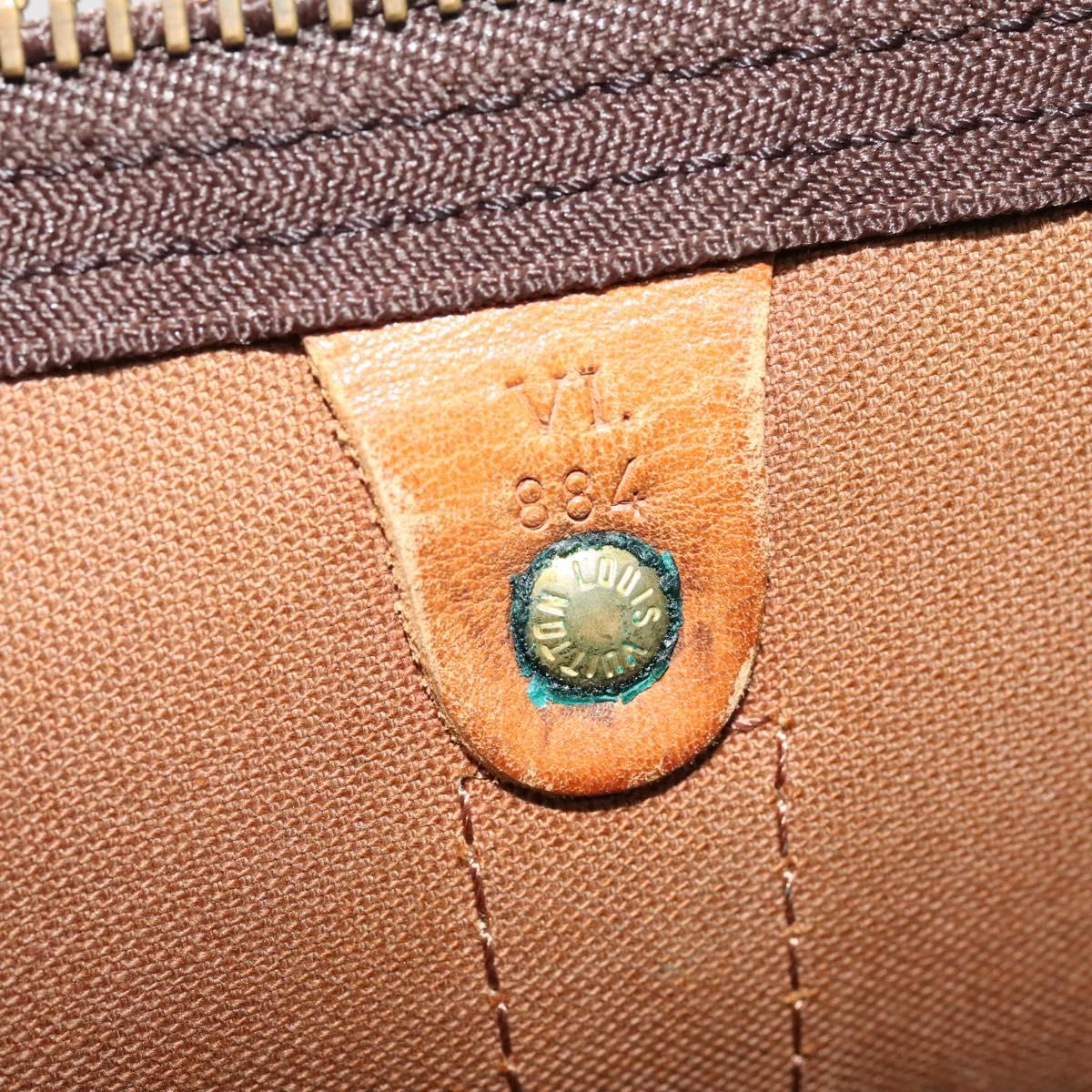 LOUIS VUITTON Monogram Keepall 50 Boston Bag M41426 LV Auth ar13214