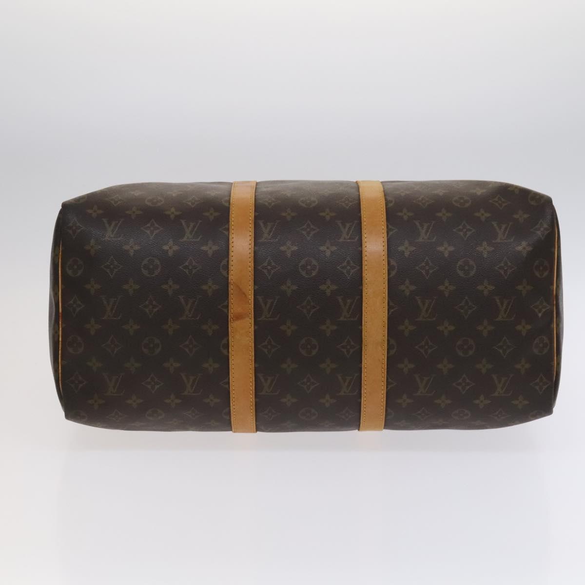 LOUIS VUITTON Monogram Keepall 50 Boston Bag M41426 LV Auth ar13214