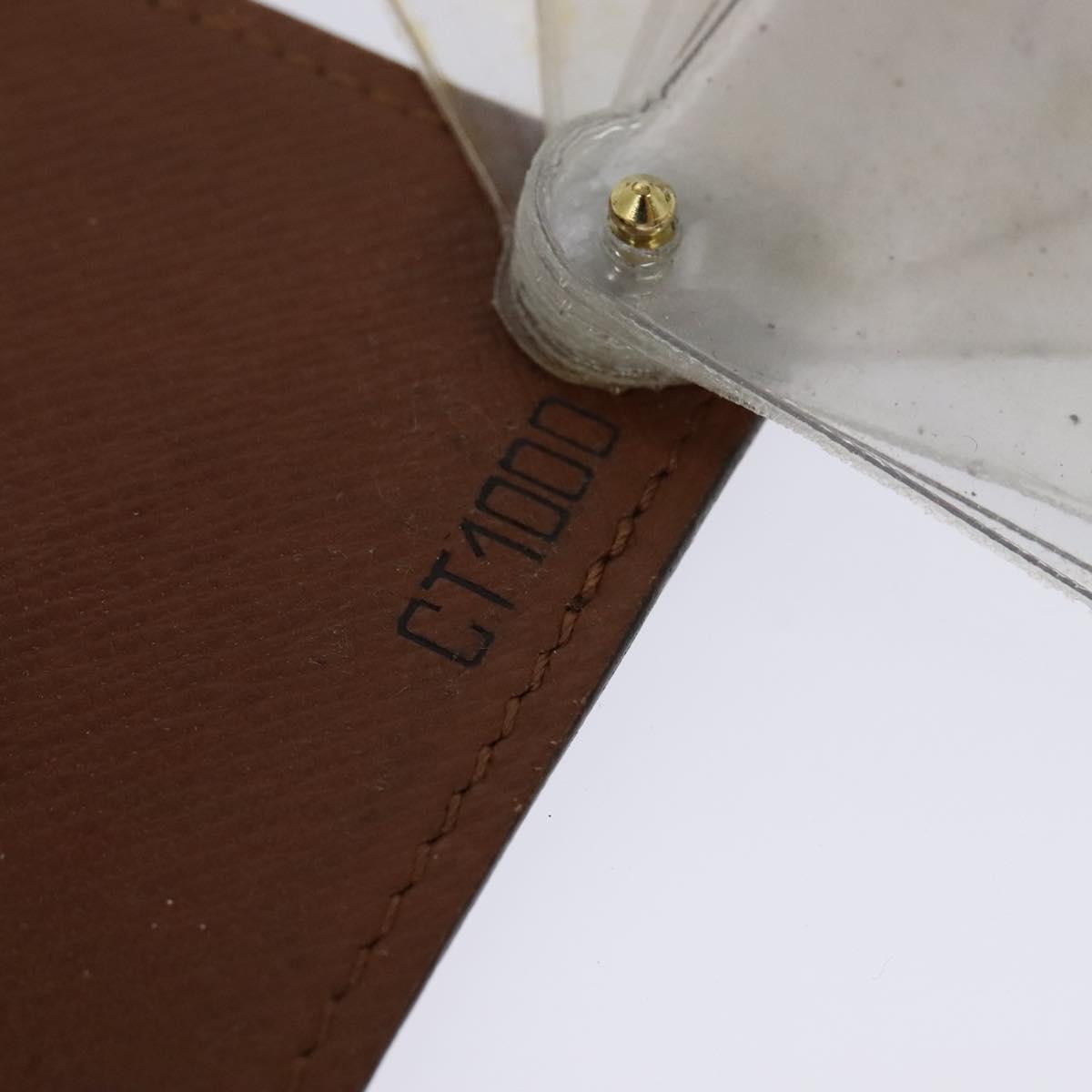 LOUIS VUITTON Monogram Porte Cartes Credit Pression Case M60937 LV Auth ar13218