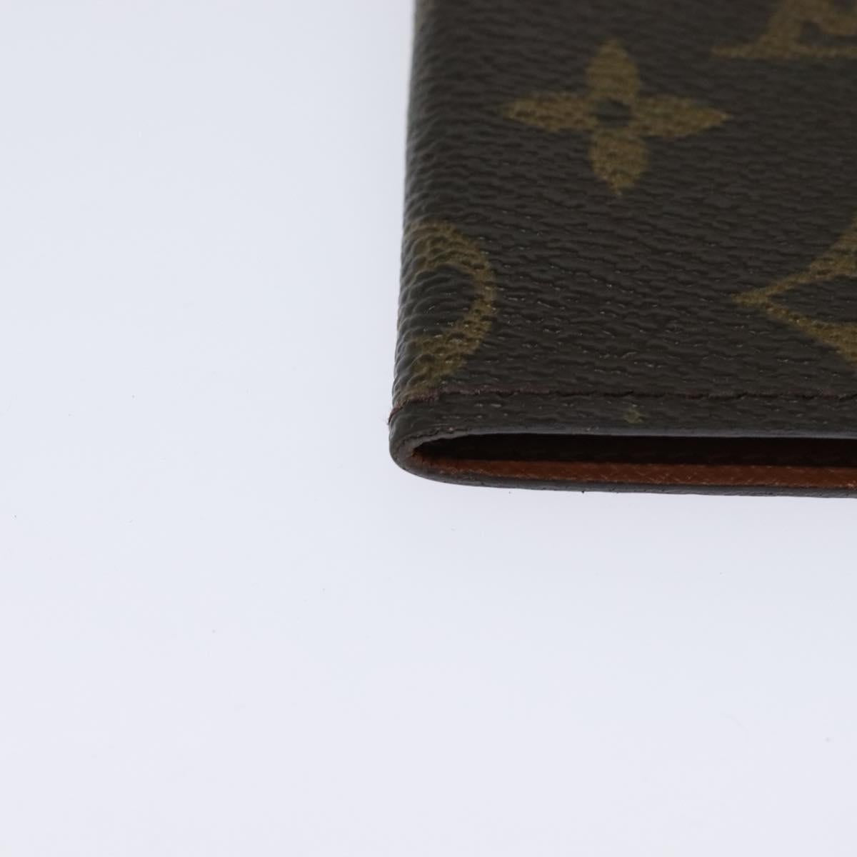 LOUIS VUITTON Monogram Porte Cartes Credit Pression Case M60937 LV Auth ar13218