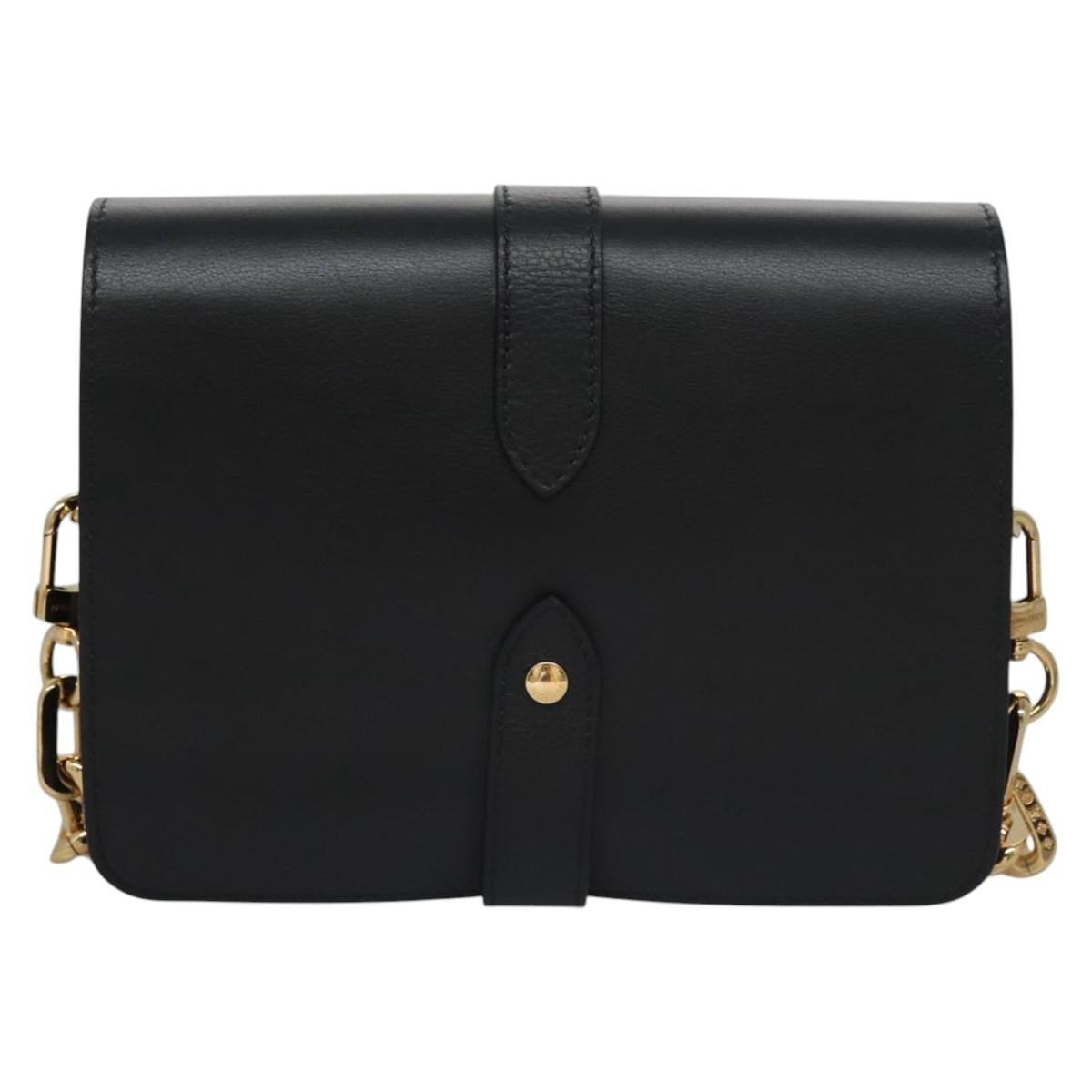 LOUIS VUITTON Rendezvous Shoulder Bag Leather Black M57743 LV Auth ar13279SAM